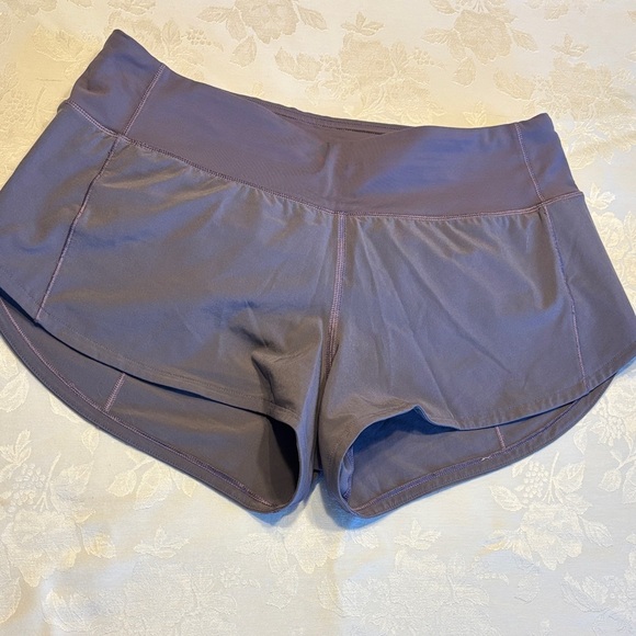 Lululemon Speed Up Shorts, Lavender Gray - Picture 1 of 4